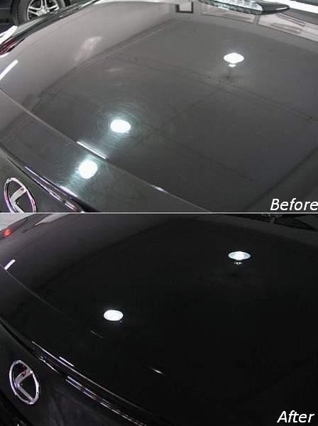 Black Paint Protection Before & After